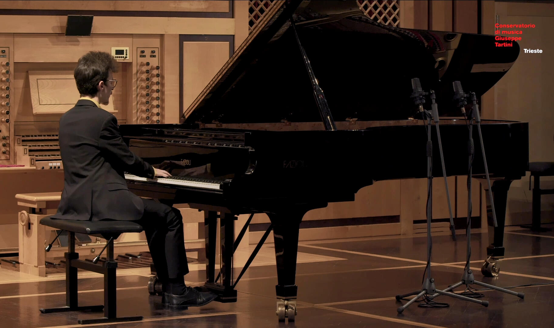 Recital "Come da lontano", music by R. Schumann, Conservatory of Trieste, Italy, 2024 ㅤ ㅤ